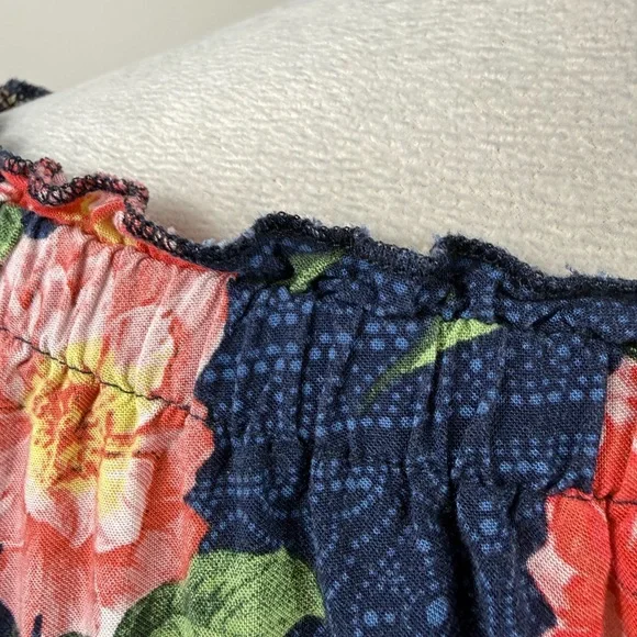 Torrid Navy Blue challis tie front skater dress size 1-1X/14-16 - Picture 10 of 12